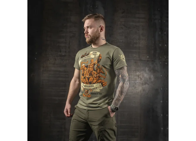 Футболка M-Tac Zero Tolerance Light Olive  Фото 3